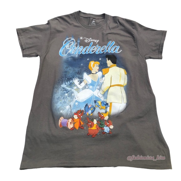 Disney gray Cinderella t-shirt new with tags - Picture 6 of 7